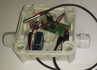 Sensorkastje met Raspberry Pi Zero Wifi en Redis