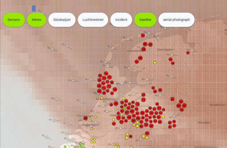 Smog in groot deel Europa